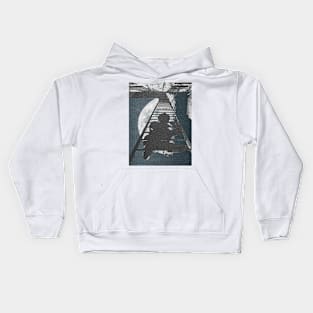 Climbing To The Moon Kids Hoodie